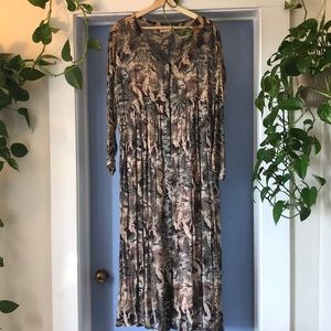 Gorgeous Mid Length Fairy Printed Dress